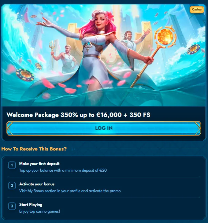 Willkommensbonus Casea Casino